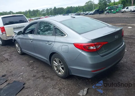 2017 Hyundai Sonata Se из США, поврежденный, VIN 5NPE24AF9HH443515